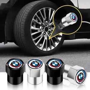 새로운 4개 자동차 휠 타이어 밸브 캡 에어 스템 커버 액세서리 BMW M E34 E36 E60 E90 E46 F10 F20 F30 X5 X6 X1 M3 M5 M6 E71 용