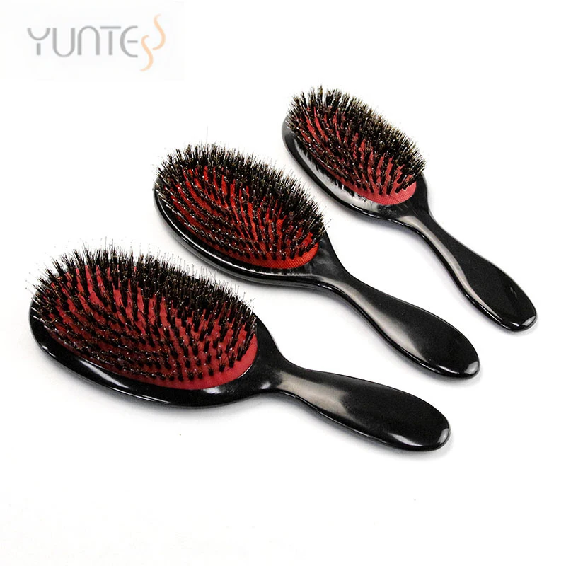 YUNTE 이발사 살롱 헤어 브러시 헤어 드레싱 Detangling 빗 머리 두피 마사지 빗 여성 이발 헤어 브러시 액세서리
