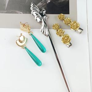 Anime The Apothecary Diaries Maomao 머리핀 코스프레 액세서리 EarClips 소품 머리 장식 여성 소녀 할로윈 역할 놀이