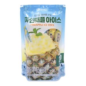 파인애플아이스 얼려먹는 샤베트 아이스스틱 파인애플 386ml(20개입)