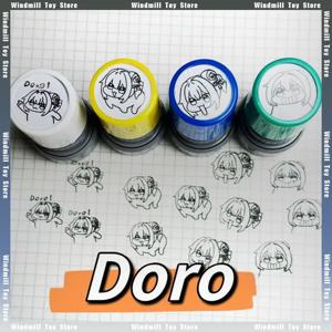 Nikke Doro 캐릭터 재미 있은 감광성 HD 인감 주변 장치 핸드북 흥미로운 애니메이션 액션 시리즈 어린이 장난감 컬렉션