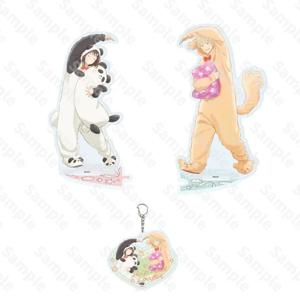 ‌ 스킵 및 로퍼 일본 애니메이션 주변기기 전체 아크릴 스탠드 Collectible Desk Ornamnets 친구 장난감을위한 크리 에이 티브 생일 선물