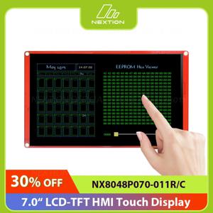NEXTION 7.0'' 지능형 LCD 터치 디스플레이 모듈 NX8048P070-011C/R 다기능 HMI 저항성/용량성(인클로저 없음)