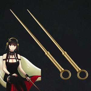 Anime SPY Yor Forger 코스프레 무기 소품 여성 할로윈 의상 액세서리