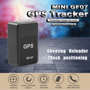 GPS 포지셔너 GF07 미니 추적 포지셔너, 시간 추적, 원격 차량 포지셔닝, 모바일 녹음 청취, 손실 방지