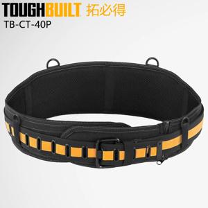 TOUGHBUILT TB-CT-40P 프로 패딩 벨트 견고한 스틸 버클 백 지원 81cm-122cm 허리 두꺼운 보호 벨트