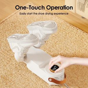 지능형 타이머 신발 건조기, 텔레스코픽 조절식 건조기, 빠른 건조, 탈취, 살균 신발 건조기