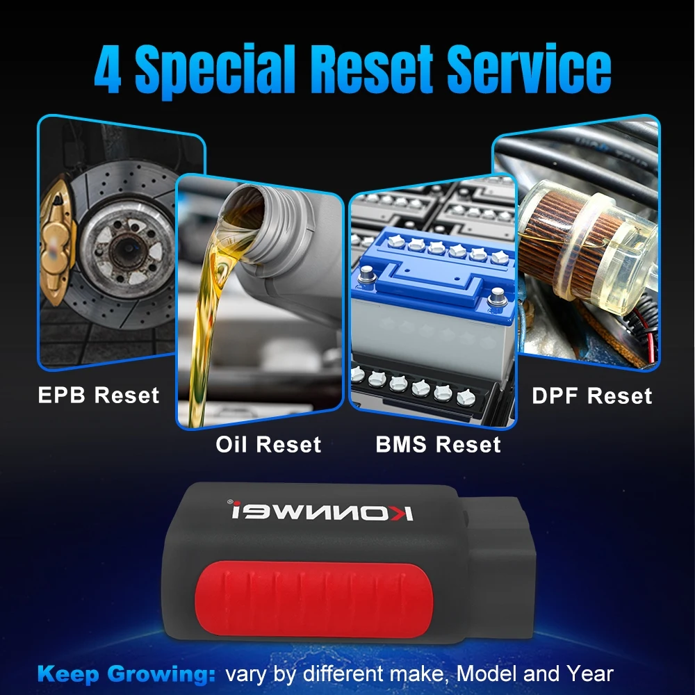 KONNWEI KDIAG MINI 2023 전체 시스템 자동 스캐너 재설정 SAS EPB 서비스 ECU 프로그래머 OBD OBD2 자동차 진단 도구 pk Thinkdiag