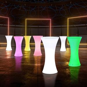LED 바 테이블 조명 변경 조명, LED 칵테일 테이블, 일루미너스 빛나는 커피 바 의자, 파티 이벤트 용품, 16 가지 색상, 신제품