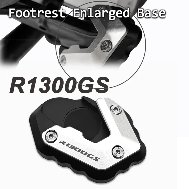BMW R1300GS R1300GS ADV r1300gs gs adv R 1300 GS ADV 어드벤처 2023 2024 오토바이 킥 스탠드 풋 사이드 스탠드 확장 패드