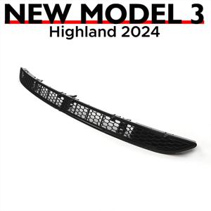 Tesla Model 3 Highland 2024 하부 범퍼 방지 곤충 그물 방진 내부 벤트 그릴 커버 곤충 방지 전면 커버