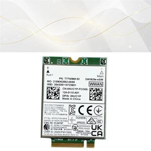 BTLIFE-T77W968.50 Dw5829e-ESIM M.2 4G 모뎀 모듈 Cat9 450Mbps TDD-LTE 4G 모듈 Dell 7320 7330 7520 7530 7430 노트북용