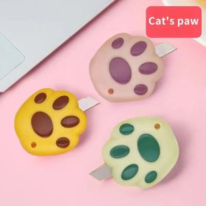 3개 미니 텔레스코픽 실용 나이프 아트 나이프는 DIY 수동 편지 열기 및 작은 상자 벽지 절단에 매우 적합합니다.