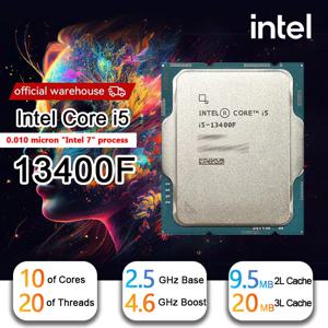 Intel Core i5 13400F I5-13400F 새로운 CPU 프로세서 LGA 1700, 단 쿨러 없음