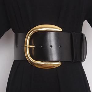 여성 패션 정품 가죽 코르셋 여성 Cummerbund 코트 허리띠 드레스 Decration 와이드 벨트 J107