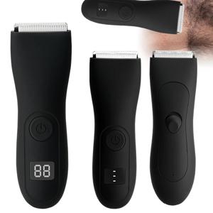 남성용 바디 헤어 트리머 남성용 공 여성용 레이디 면도기 제모 비키니 트리머 사타구니 및 바디 면도기 그루머 팔 수염 면도기