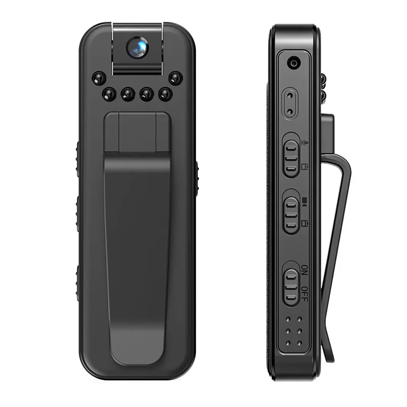 JOZUZE HD 1080P 바디 미니 카메라 휴대용 소형 디지털 비디오 레코더 경찰 BodyCam 적외선 야간 투시경 소형 캠코더