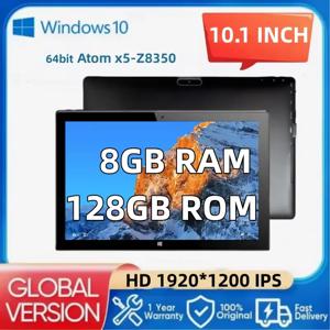 10.1인치 휴대용 Windows 10 태블릿 8GB DDR3-RAM 128GB EMMC 1920x1200IPS 64비트 Intel Atom x5-Z8350 1*USB 3.0 HD-MI 듀얼 카메라