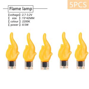 5PCS 3V Led COB 플래시 양초 에디슨 불꽃 따뜻한 다이오드 생일 파티 장식 전구 액세서리 촛불 빛 DIY 장식