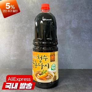 청수식품 우동다시 소스 1.8L 우동국물 만드는 엑기스 소스