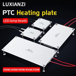 LUXIANZI 전문 PTC 가열 플레이트 칩 BGA 납땜 볼 분할 수리 온도 조절기 알루미늄 LED 리무버 용접 스테이션
