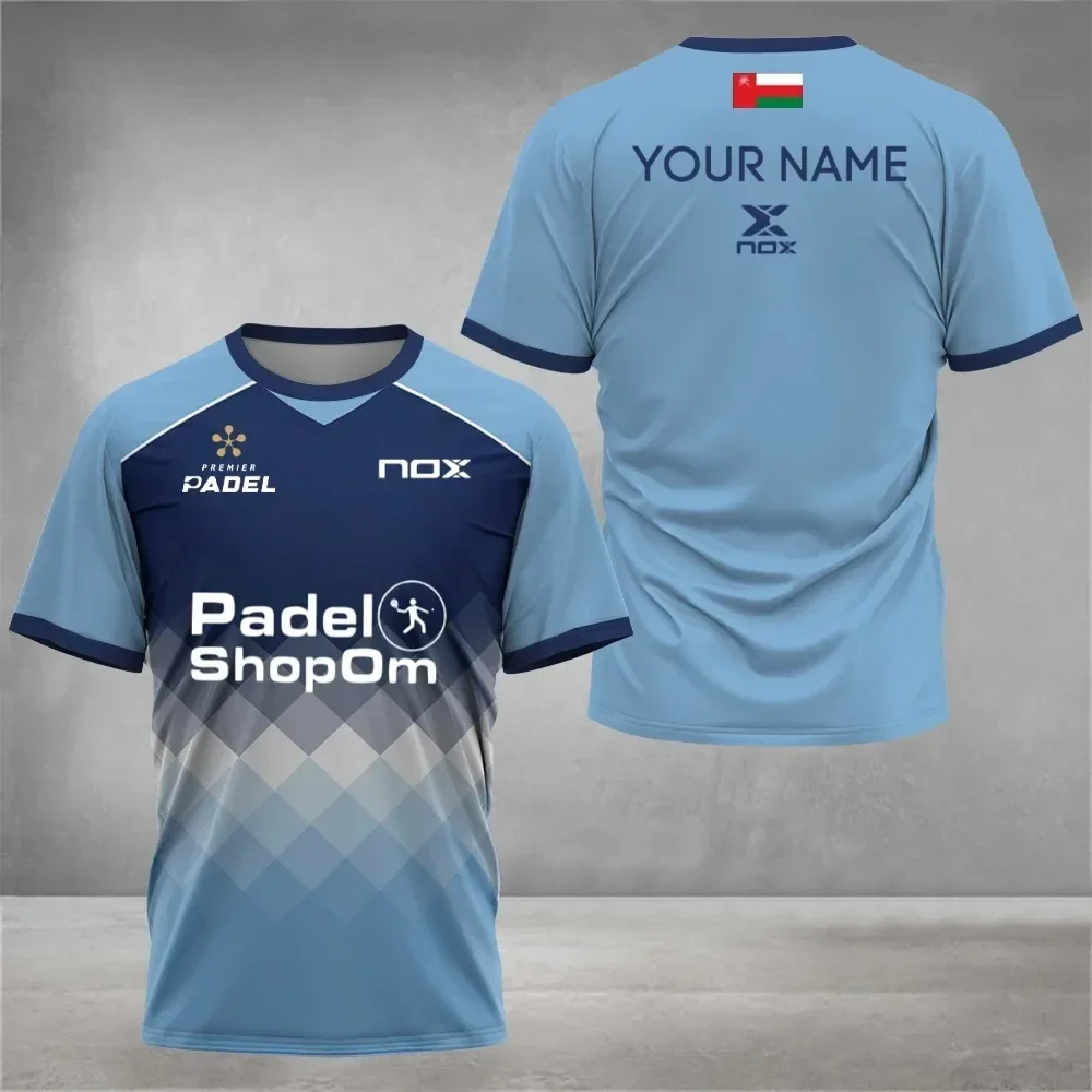 2024 여름 폭발 파델 샵 조인트 티셔츠, 루즈하고 편안한 캐주얼 스포츠 저지 T-shirt3D, 남성용 럭셔리 티셔츠