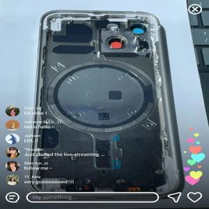 뒷면 유리, 버튼 및 SIM 트레이, 메쉬 및 자석이 포함된 전체 판매 13 프레임