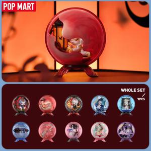 【라이브 스트림】POP MART SKULLPANDA 미라지 시리즈 피규어 미스터리 박스 1PC/9PCS POP MART 블라인드 박스 액션 피규어 귀여운 장난감