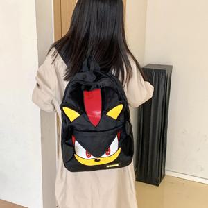 만화 인형, 이상하고 귀여운 가방, 남성과 여성을 위한 새로운 애니메이션 여행용 봉제 가방, 배낭