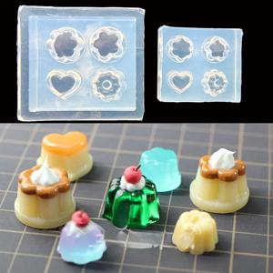 DIY 미니 푸딩 에폭시 수지 금형 음식 놀이 소형 핀치 금형 에폭시 수지 금형 UV 수지 금형