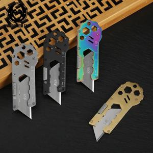 다기능 유틸리티 나이프 확장 가능한 스테인레스 스틸 소재 홈 필드 탐사 포켓 박스 오프닝 병 절단 렌치