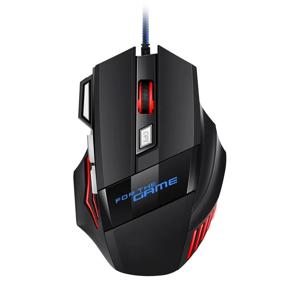 ITLY 초고속 USB 게이밍 마우스, RGB 백라이트 인체 공학적 게임 마우스, 노트북 PC 게이머용 7D E스포츠 유선 마우스, 1 PC, 신제품