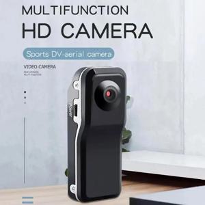 HD 미니 DV 카메라 바디 캠코더 마운트 휴대용 비디오 녹화 보모 보안 캠 가정 및 사무실을위한 소형 스포츠카 DVR 웹캠