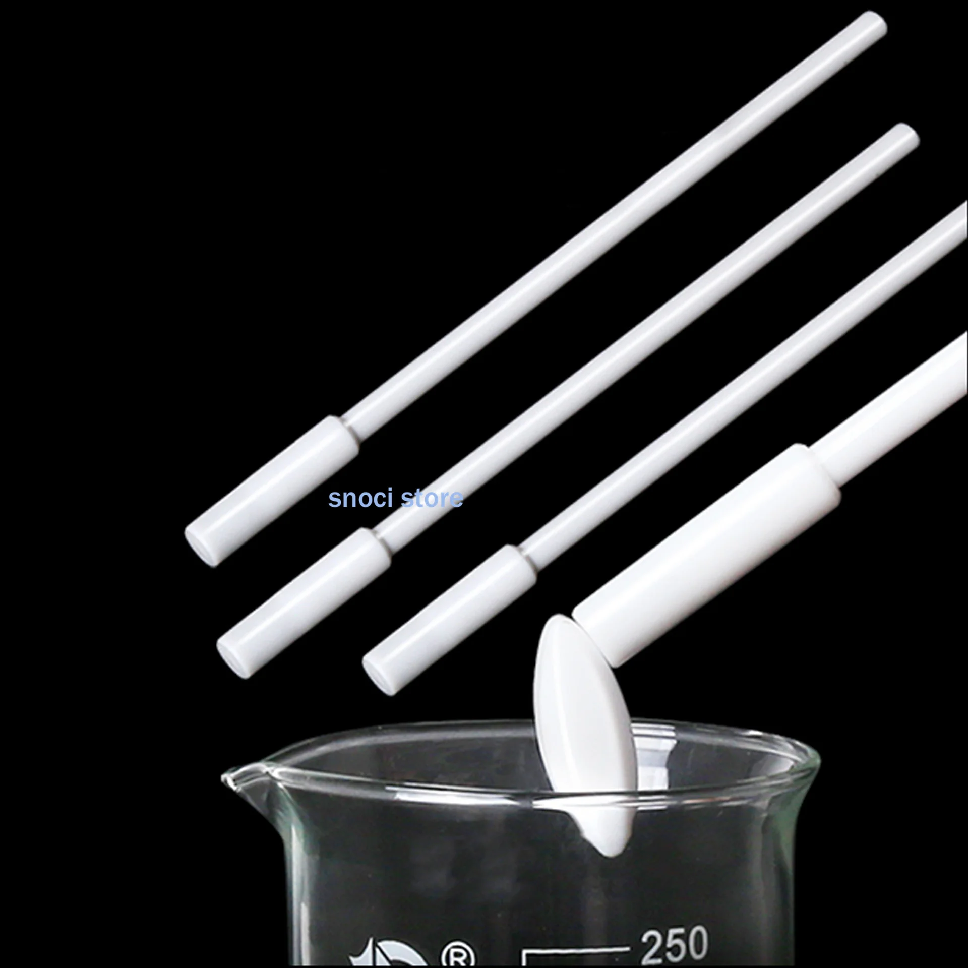 PTFE 자석 교반기 교반 막대, 자석 교반 막대, PTFE 회수 막대, 자석 교반기, 흰색 1 개