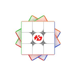 Picube FanXin Light 3x3 마그네틱 매직 큐브, HuDong 큐브, UV 3x3x3 자기 부상 스티커 없는 어린이 교육 선물 장난감