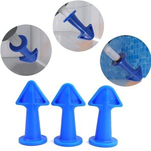 3PCS 코킹 노즐 애플리케이터 실리콘 코킹 도구 키트, 실란트 노즐 코킹 에폭시 피스톤 노즐 액세서리