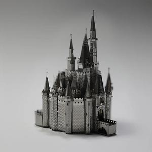 3D 금속 퍼즐 신데렐라 성 DIY 모델 빌딩 키트, 성인 장난감, 생일 선물