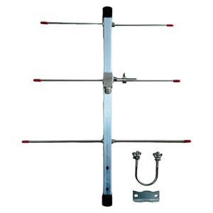 UHF Yagi 안테나 고이득 3 요소 HAM 라디오 분리형 및 휴대용 조절 가능 420-450MHz