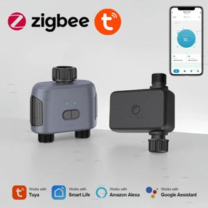 Tuya Zigbee 급수 타이머 스마트 관개 급수 시스템 스프링클러 타이머 정원 스프링클러 물방울 관개 시스템 스마트 라이프