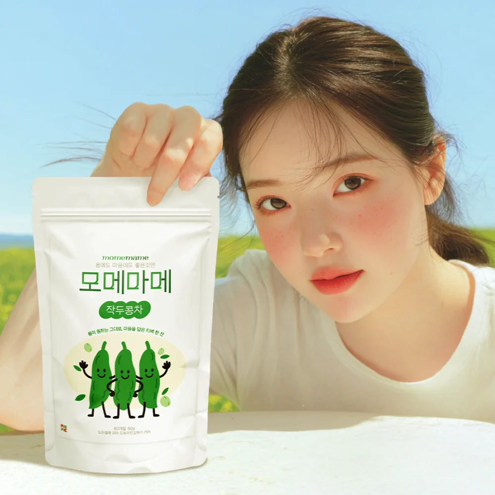 모메마메 대한민국산 국내산 작두콩차 티백 50개입 X 1팩