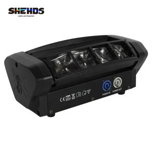 미니 LED 빔 스파이더, 8x6W RGBW 9x10W 무빙 헤드 조명, 좋은 품질 파티 웨딩 나이트 클럽 Dj 디스코 스파이더용