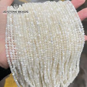 2 3 4mm 진주 쉘 구슬의 자연 흰색 어머니 라운드 느슨한 스페이서 보석에 대 한 작은 구슬 DIY 팔찌 목걸이 액세서리 만들기