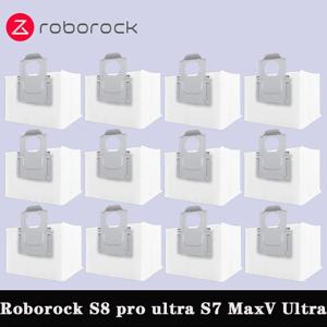 Roborock S8 Pro Ultra Roborock S7 Maxv Ultra Roborock Q7 Max+ Roborock Q8 Max Puls 울트라 로봇 진공 먼지 봉투 액세서리