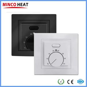 MINCO HEAT Electric MK05 실내 온도 조절기 220V 16A 바닥 난방 시스템용 온도 컨트롤러