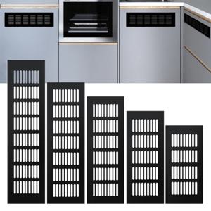 60mm 와이드 벤트 천공 시트 알루미늄 합금 에어 벤트 캐비닛 옷장 환기 그릴 벤트 그릴 환기 커버