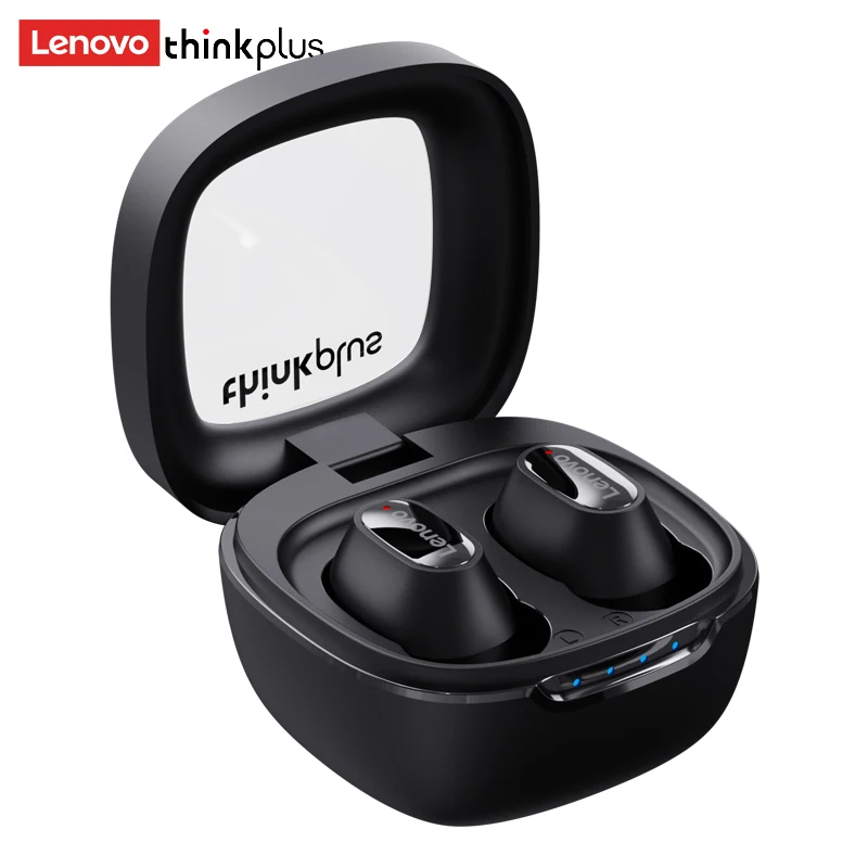 Lenovo Thinkplus XT62 이어폰 Bluetooth 5.3 헤드폰 방수 터치 컨트롤 낮은 대기 시간 HiFi 이어 버드 스포츠 헤드셋 HD 통화