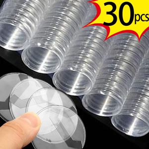 30mm 40mm 50mm 투명 라운드 배지 보호 케이스 애니메이션 배지 장식 Ita 가방 액세서리 투명 PVC 핀 케이스 커버