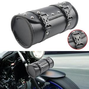 오토바이 포크 가방 가죽 Saddlebags 도구 가방 보관 주머니 Harley Sportster XL Touring Softail Dyna Road King 용 방수