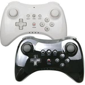   Wii U Pro 컨트롤러용 WiiU Pro U 게임패드용 호환 Nintendo USB 클래식 듀얼 아날로그 Bluetooth 무선 원격 제어