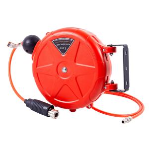 8mm 자동 개폐식 호스 릴 세차 정원 관개 물 튜브 홀더 벽 마운트 고압 수관 롤러